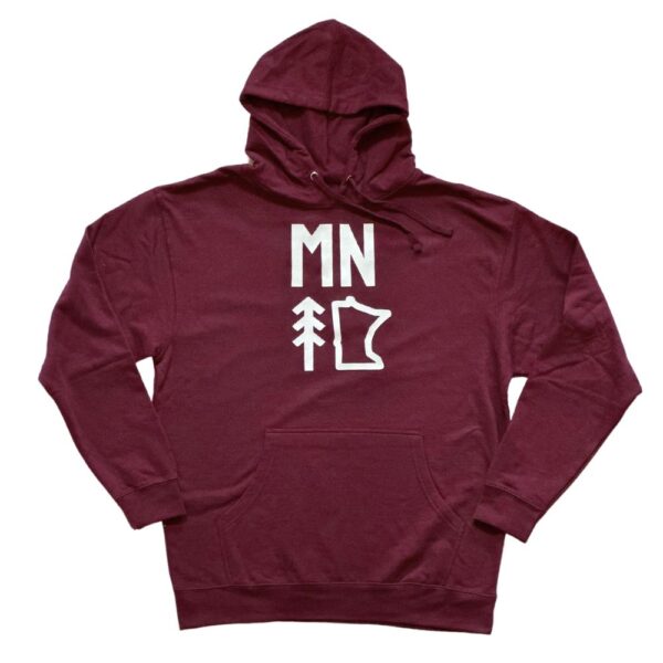 MN Hoodie Maroon